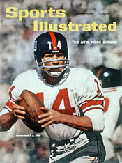 Y.A. Tittle on Cover of Sports Illustrated